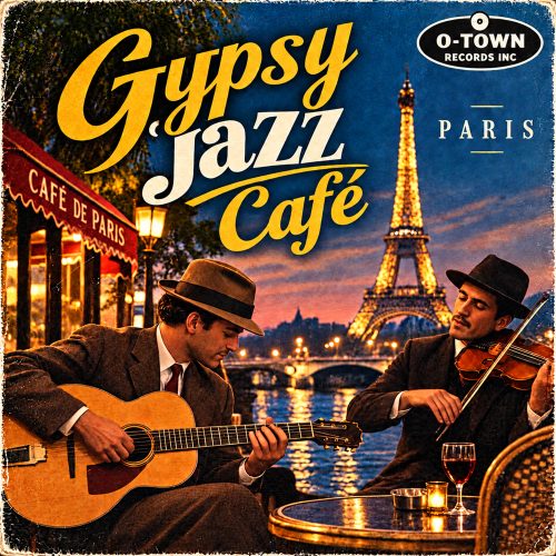 Gypsy Jazz Cafe Artwork
